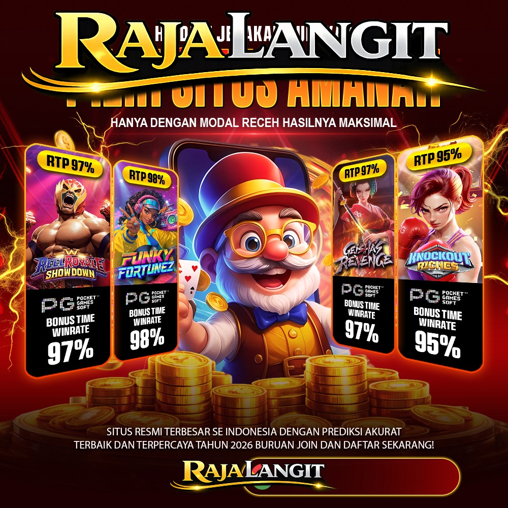 banner RAJALANGIT X Greg Your Local Contractor: Ruang Online Responsif dengan Pilihan Game Bertema Beragam